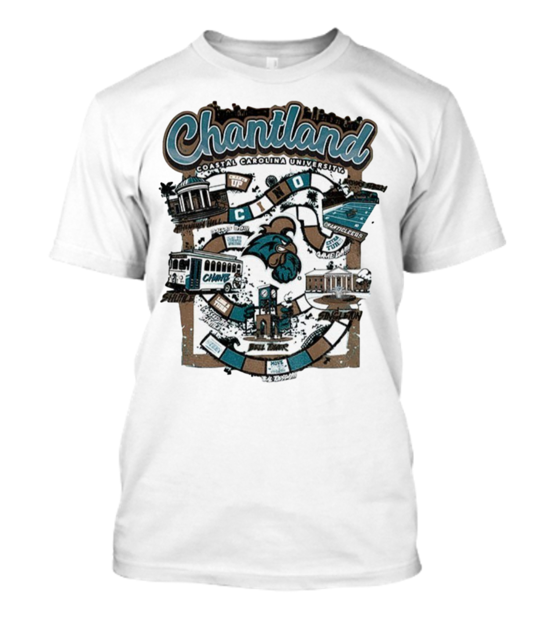 Chantland Coastal Carolina University Chanticleers CINO Gameday T-Shirt