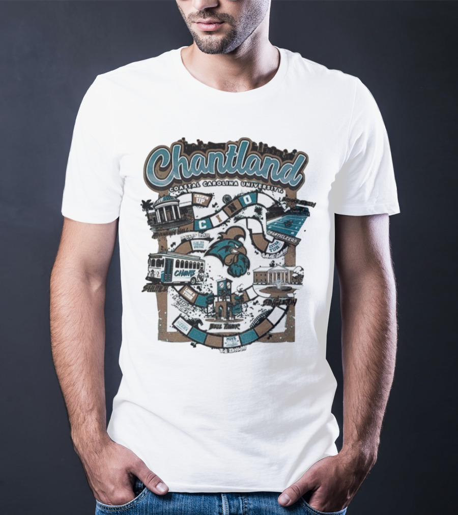 Chantland Coastal Carolina University Chanticleers CINO Gameday T-Shirt