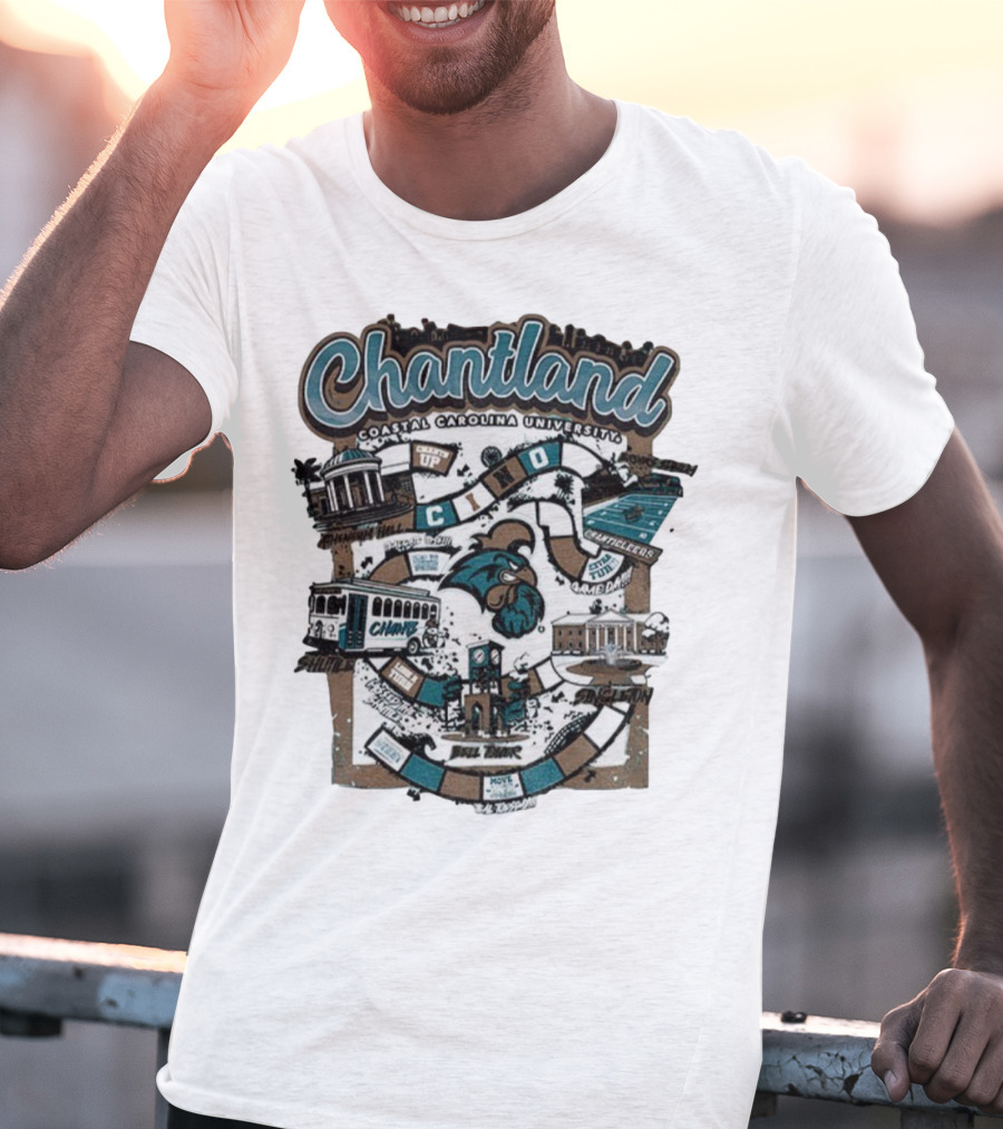 Chantland Coastal Carolina University Chanticleers CINO Gameday T-Shirt