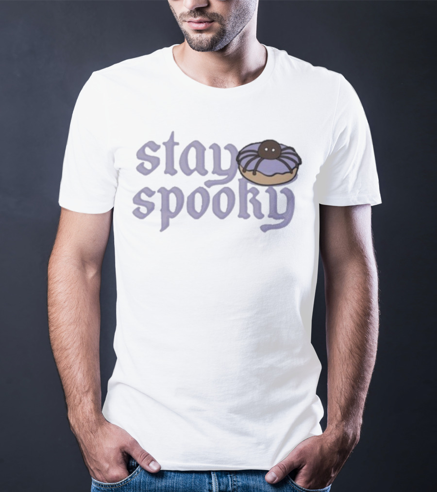 Stay Spooky Dunkin’ Donuts Halloween Donut Design T-Shirt