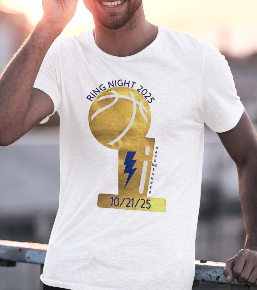 Ring Night 2025 Hang The Banner 10/21/25 Championship Celebration T-Shirt