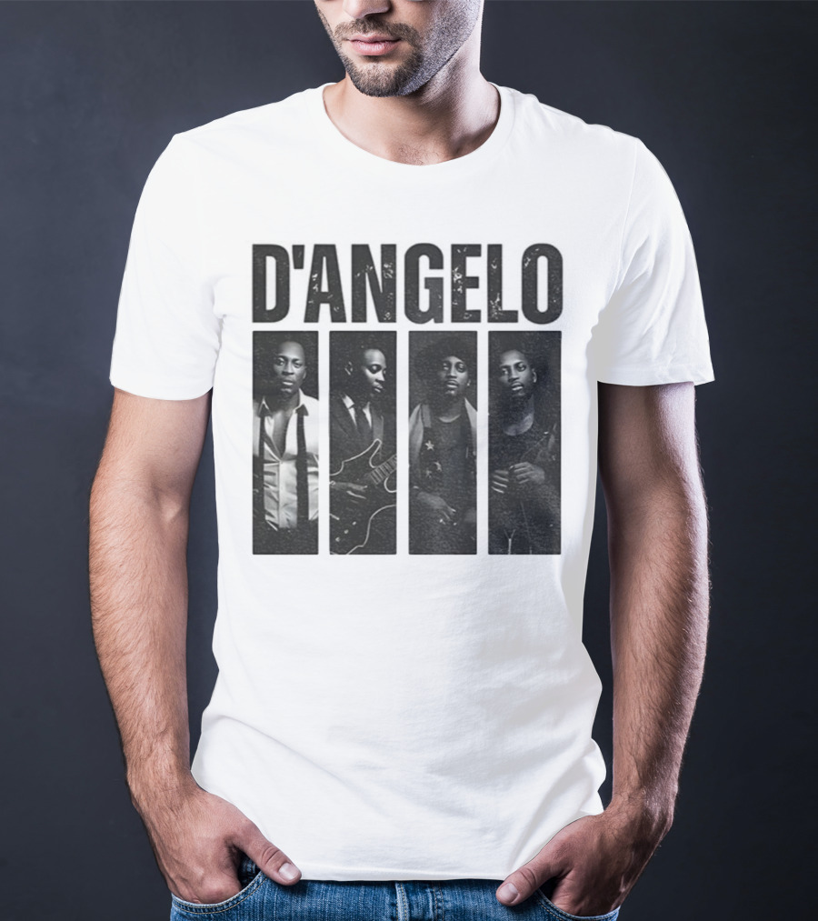 RIP D’Angelo Thanks For Memories 1974 2025 Iconic Music Legend Tribute T-Shirt