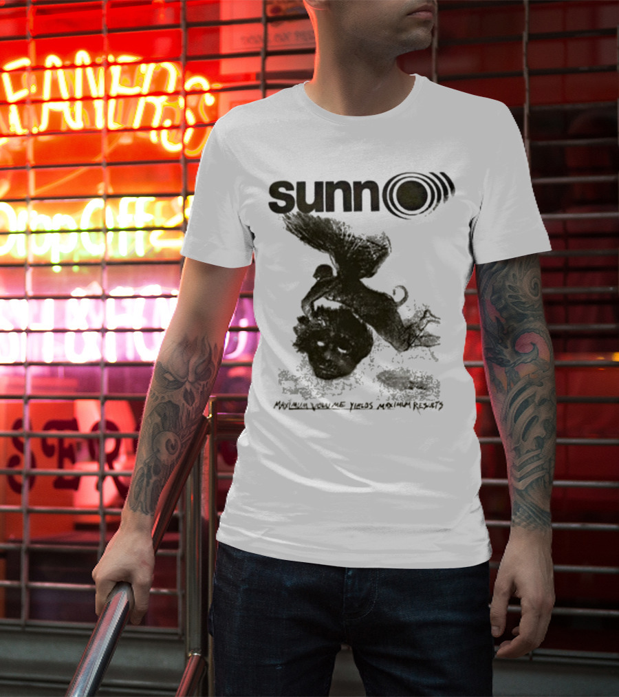 Sunn O))) Maximum Volume Angel Head Tour 2012 2013 US Japan EU T-Shirt