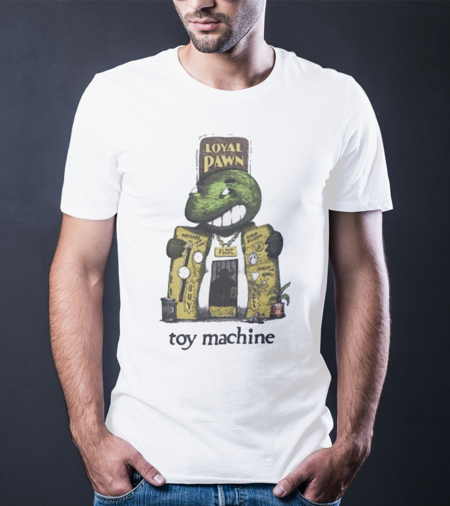 Toy Machine Loyal Pawn Frog With Open Jacket T-Shirt