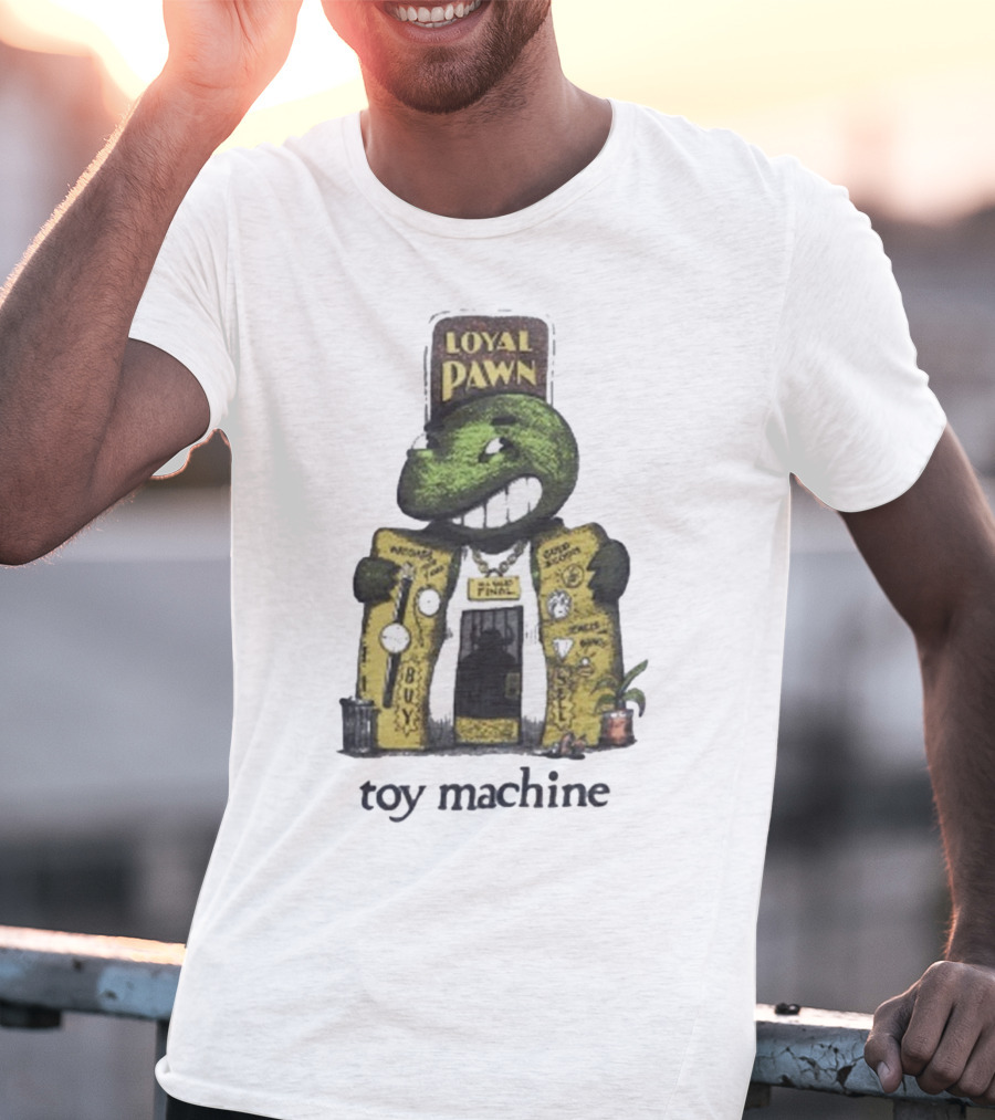 Toy Machine Loyal Pawn Frog With Open Jacket T-Shirt