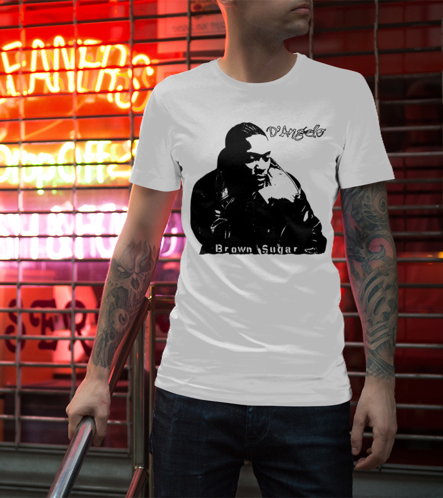 D’Angelo Brown Sugar 90s R&B 2000s Music Retro Style T-Shirt