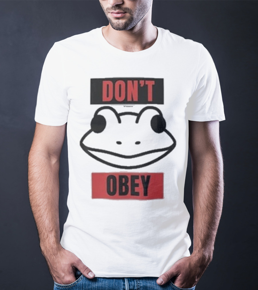 Don’t Obey Frog Resistance Portland T-Shirt