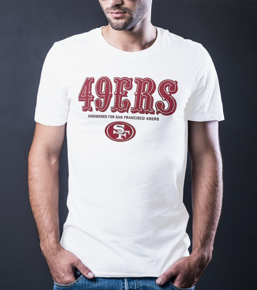 George Kittle Engineered For San Francisco 49ers 49ERS SF T-Shirt