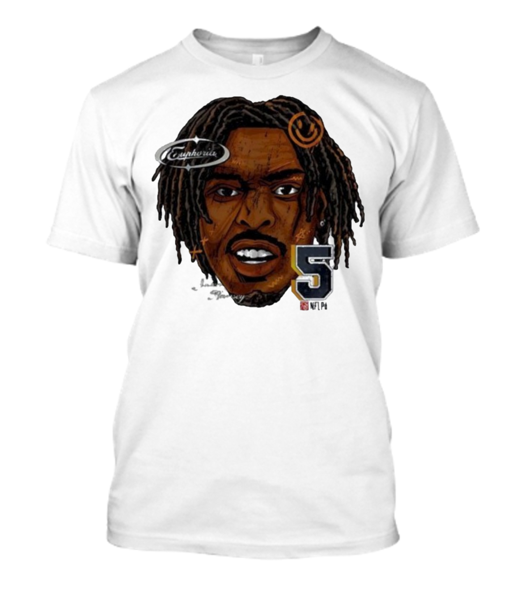 Jalen Ramsey Euphoria #5 Big Head Steelers T-Shirt