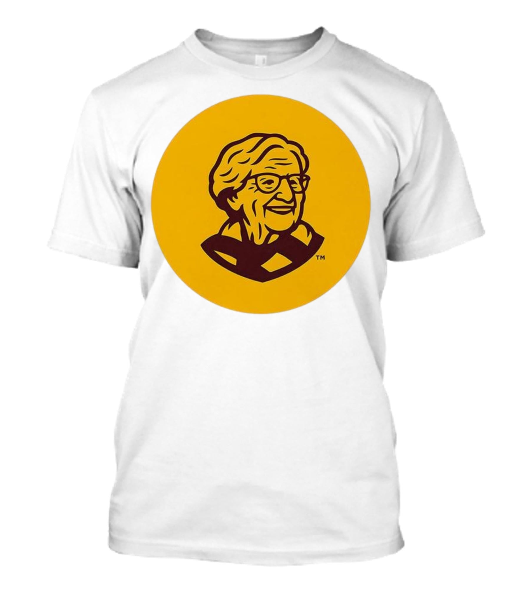 Loyola Chicago Sister Jean Trademark Icon Yellow T-Shirt
