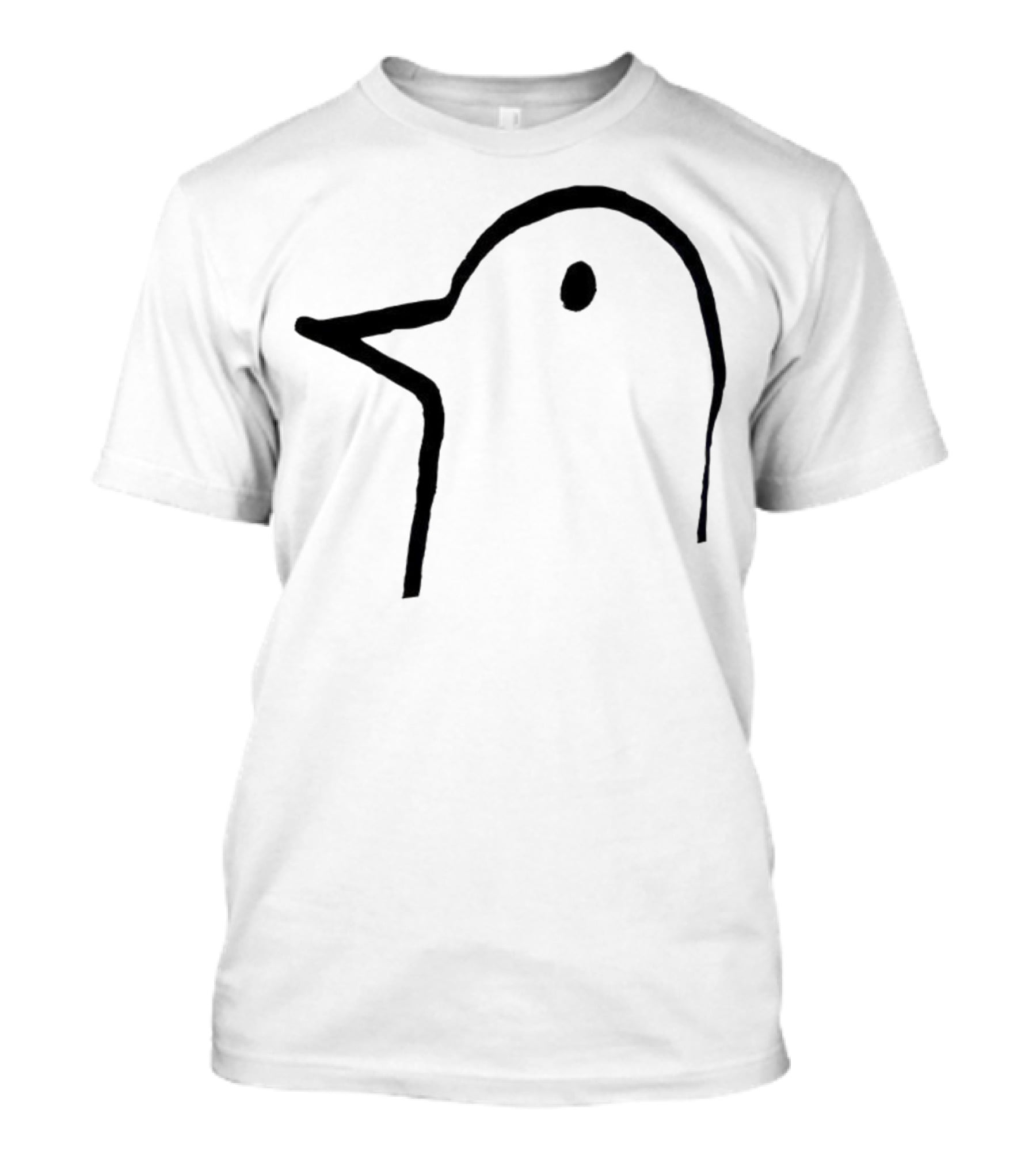 Oyasumi Punpun Iconic Bird Sketch Manga Symbol T-Shirt