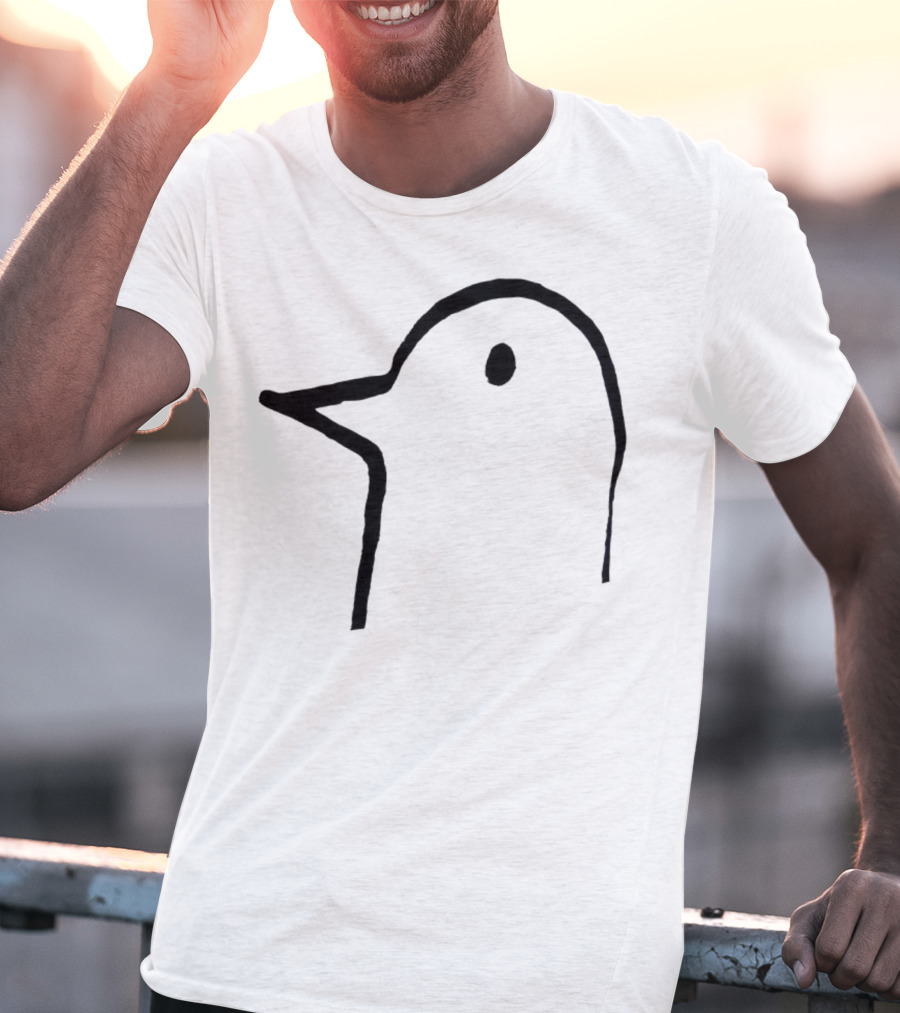 Oyasumi Punpun Iconic Bird Sketch Manga Symbol T-Shirt