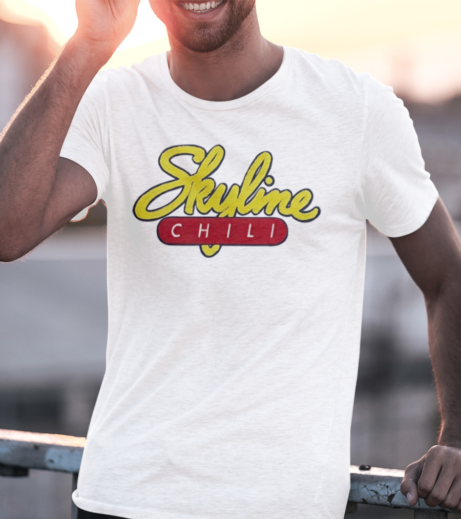 Skyline Chili Cincinnati Style Restaurant Classic Retro Logo T-Shirt