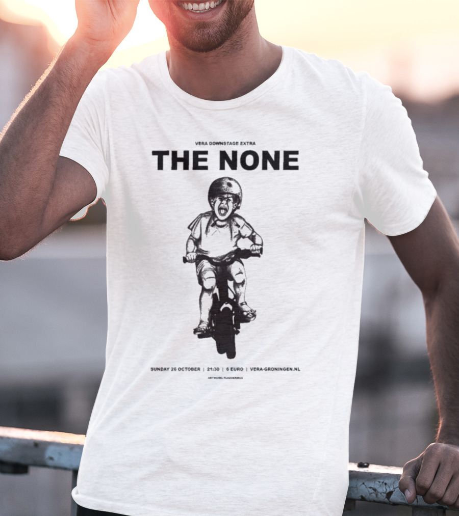 The None Oct 26 2025 Groningen NL Biker Design T-Shirt