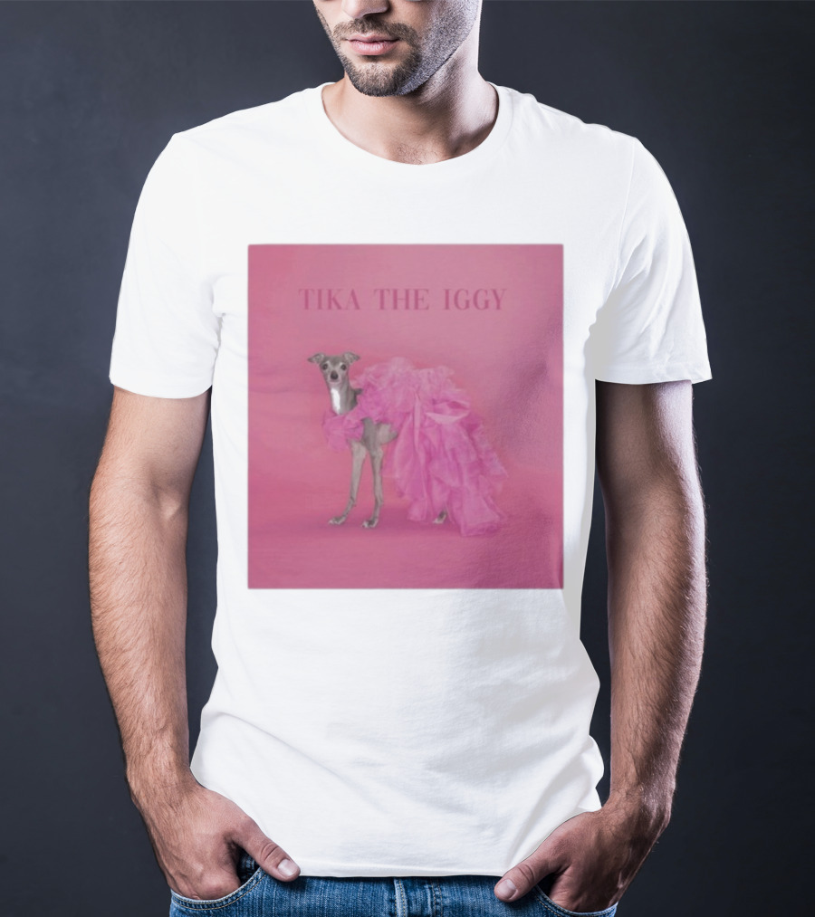 Tika The Iggy Pink Ruffle Fashion Tour T-Shirt