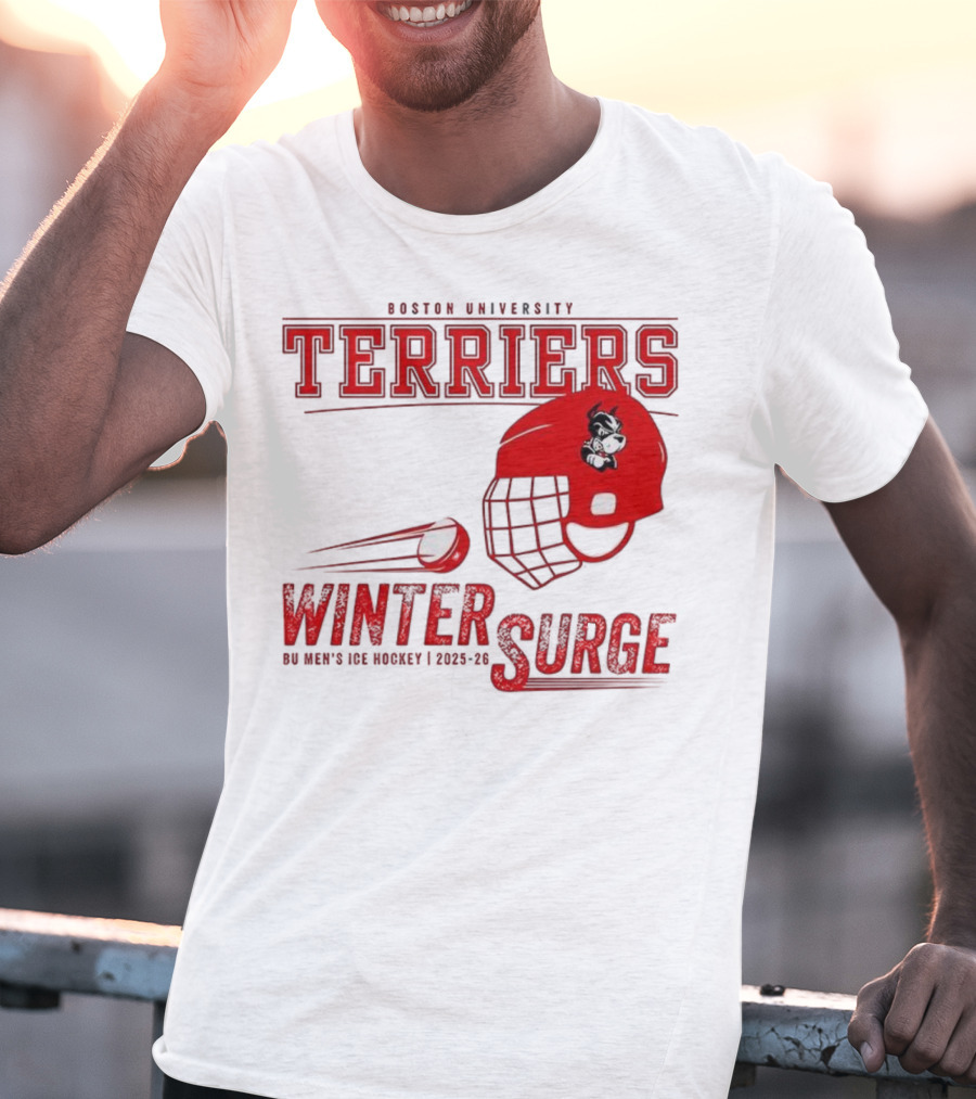 Boston Terriers Hockey Winter Surge 2009-2010 T-Shirt