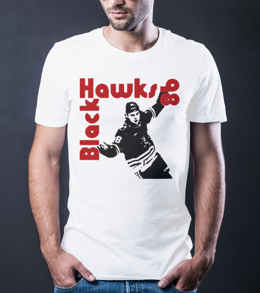 Chicago Blackhawks 98 NHL Hockey Player Celebration T-Shirt