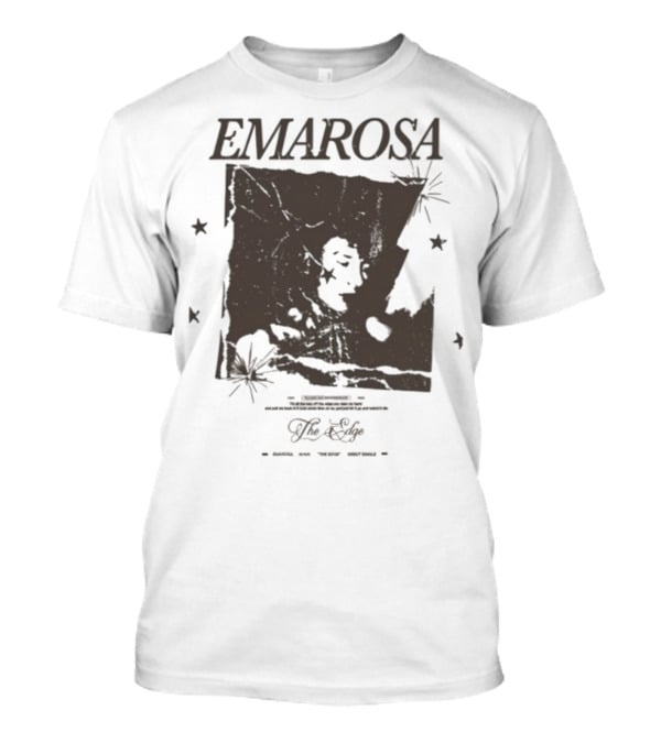 Emarosa The Edge Stars And Map Vintage Style T-Shirt