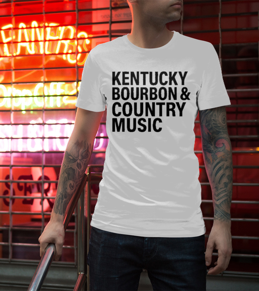 Kentucky Bourbon And Country Music Lover Essentials T-Shirt