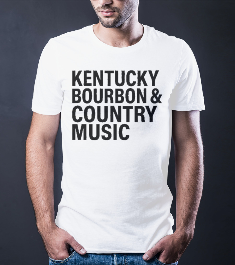 Kentucky Bourbon And Country Music Lover Essentials T-Shirt