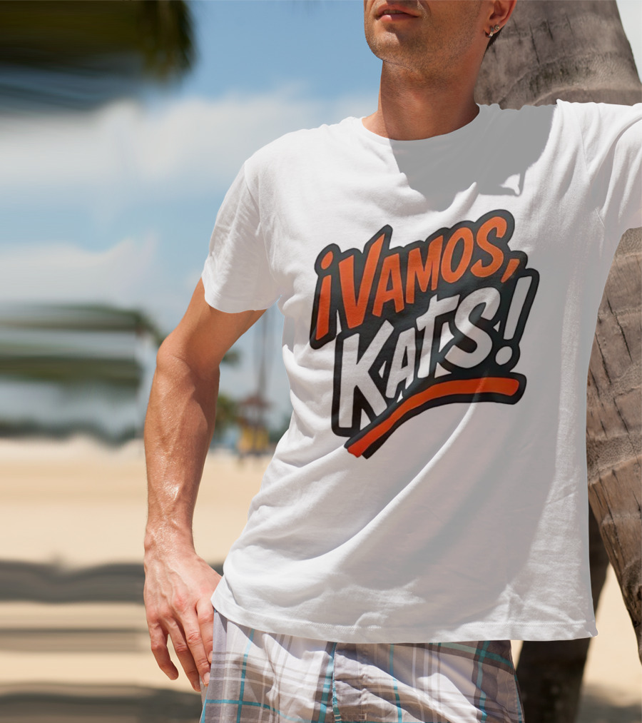 Sam Houston Bearkats Vamos Kats Football Enthusiasts Gear T-Shirt