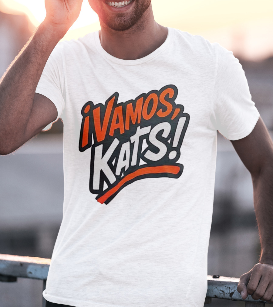 Sam Houston Bearkats Vamos Kats Football Enthusiasts Gear T-Shirt