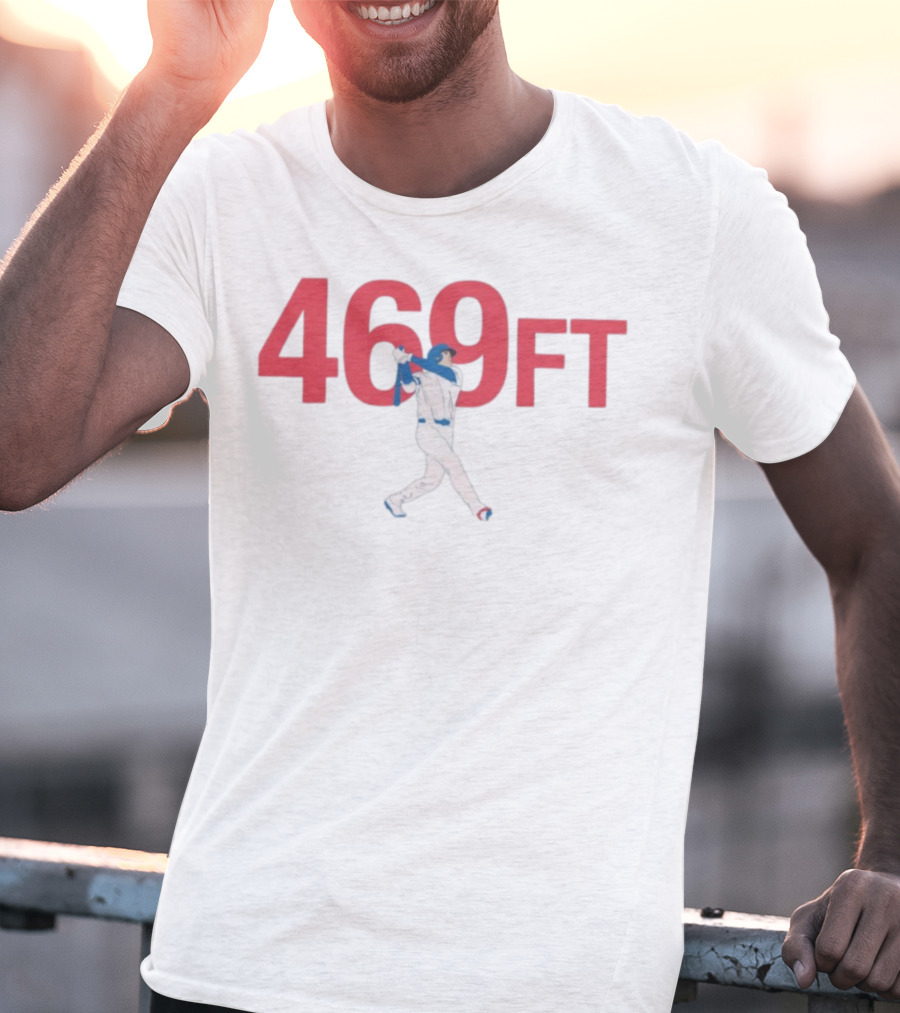 Shohei Ohtani 469FT Los Angeles Dodgers 2025 MLB Baseball T-Shirt