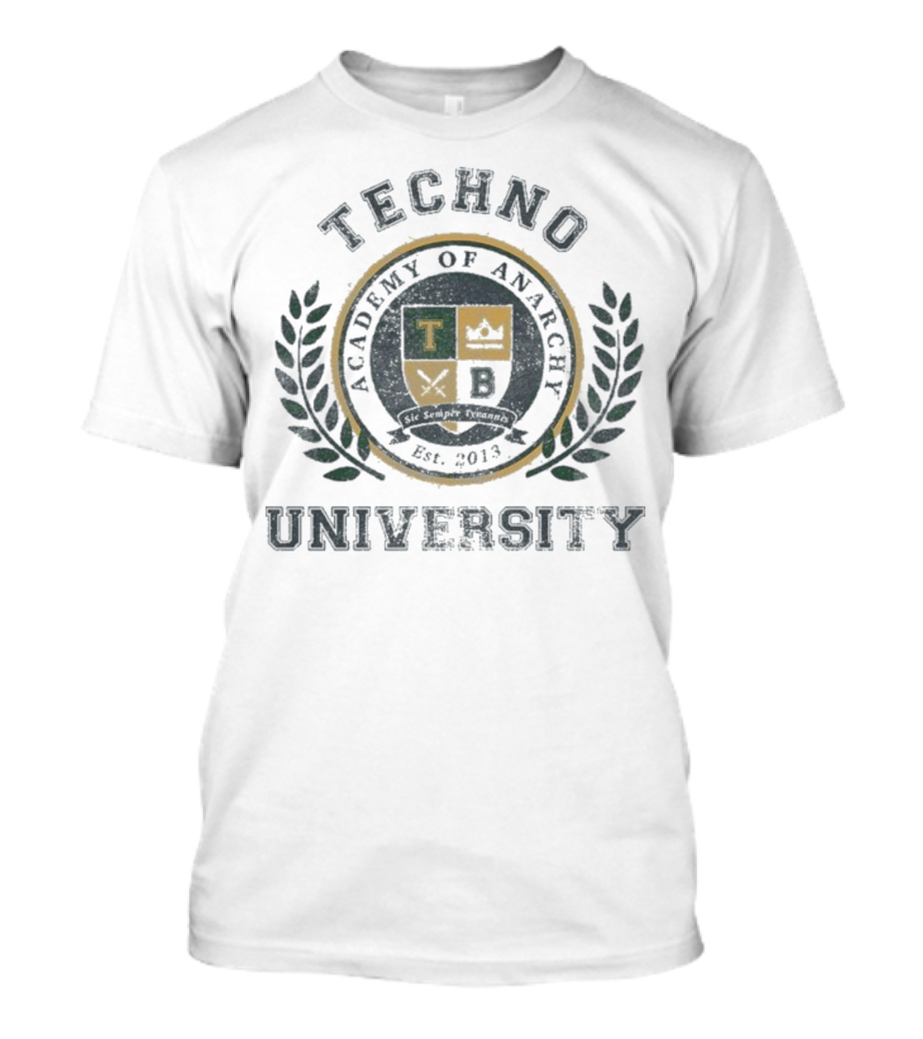 Technoblade Academy Of Anarchy University Vintage Crest Est. 2013 T-Shirt