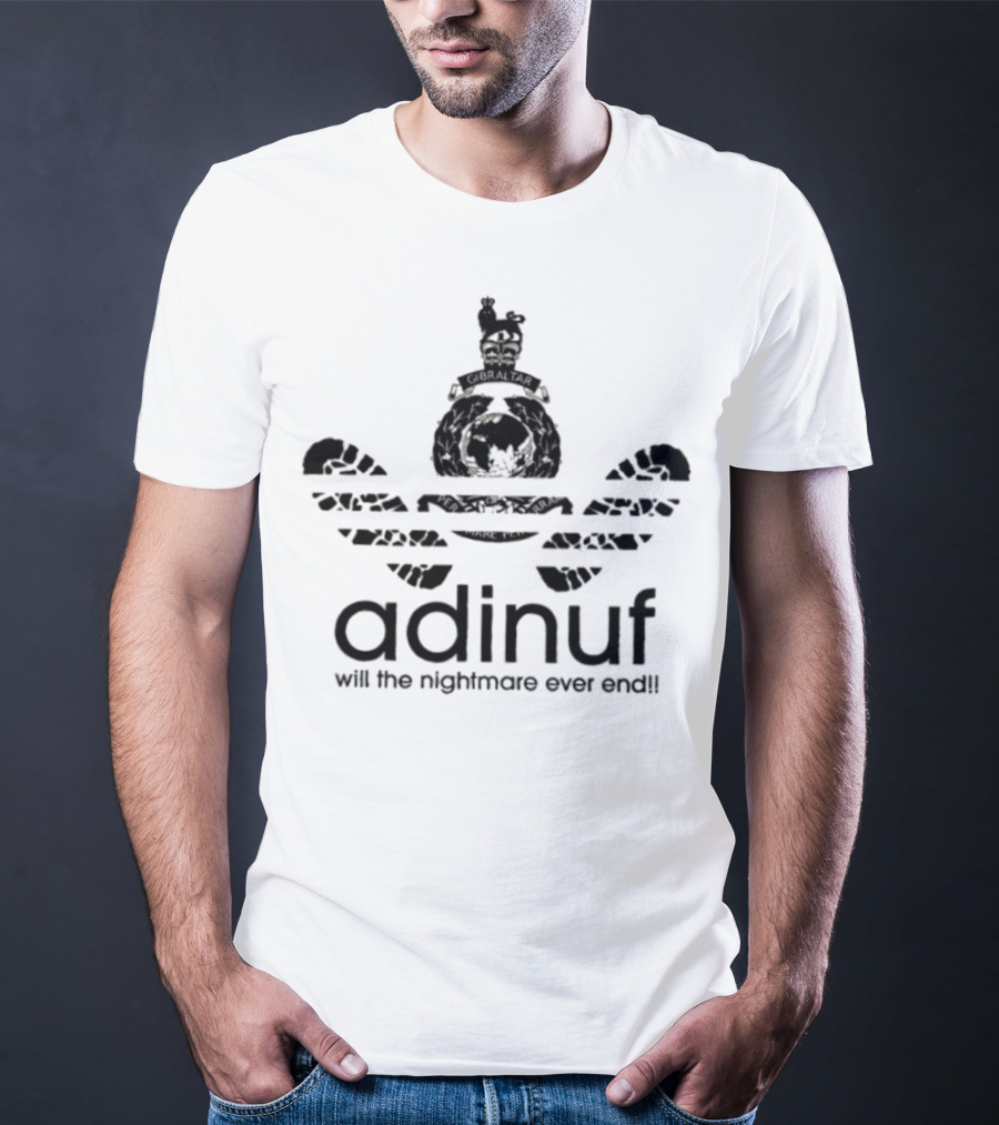 Adinuf Will The Nightmare Ever End KidsTVWorld Mashup T-Shirt