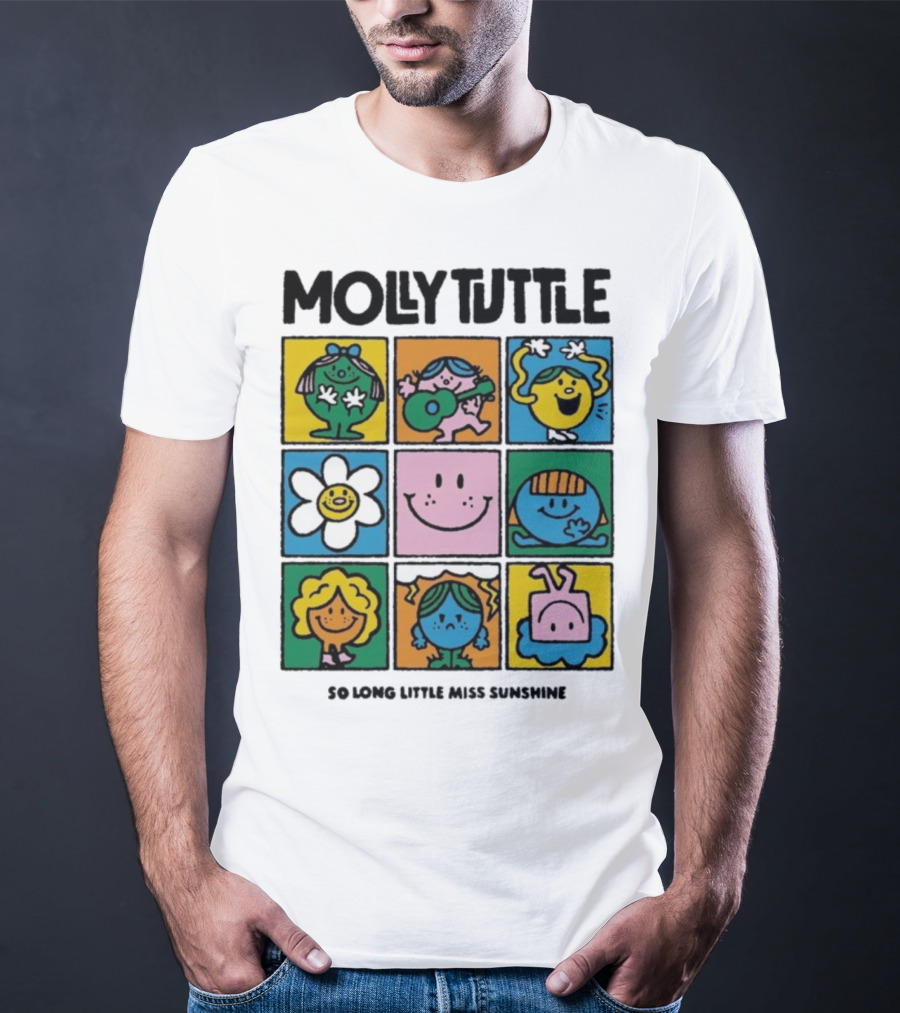 Molly Tuttle So Long Little Miss Sunshine Characters Iconic Pop Art Style T-Shirt