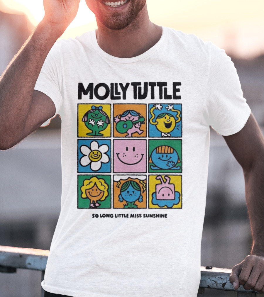 Molly Tuttle So Long Little Miss Sunshine Characters Iconic Pop Art Style T-Shirt