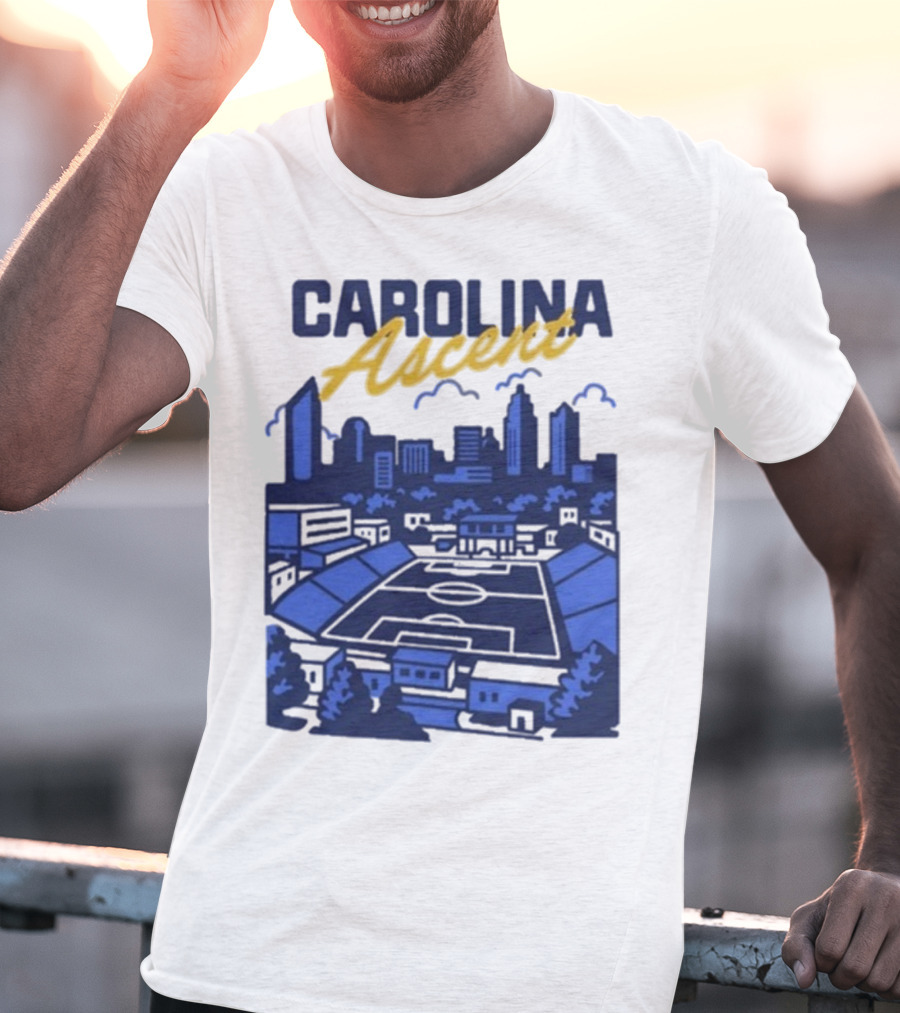 Carolina Ascent Skyline Stadium View T-Shirt