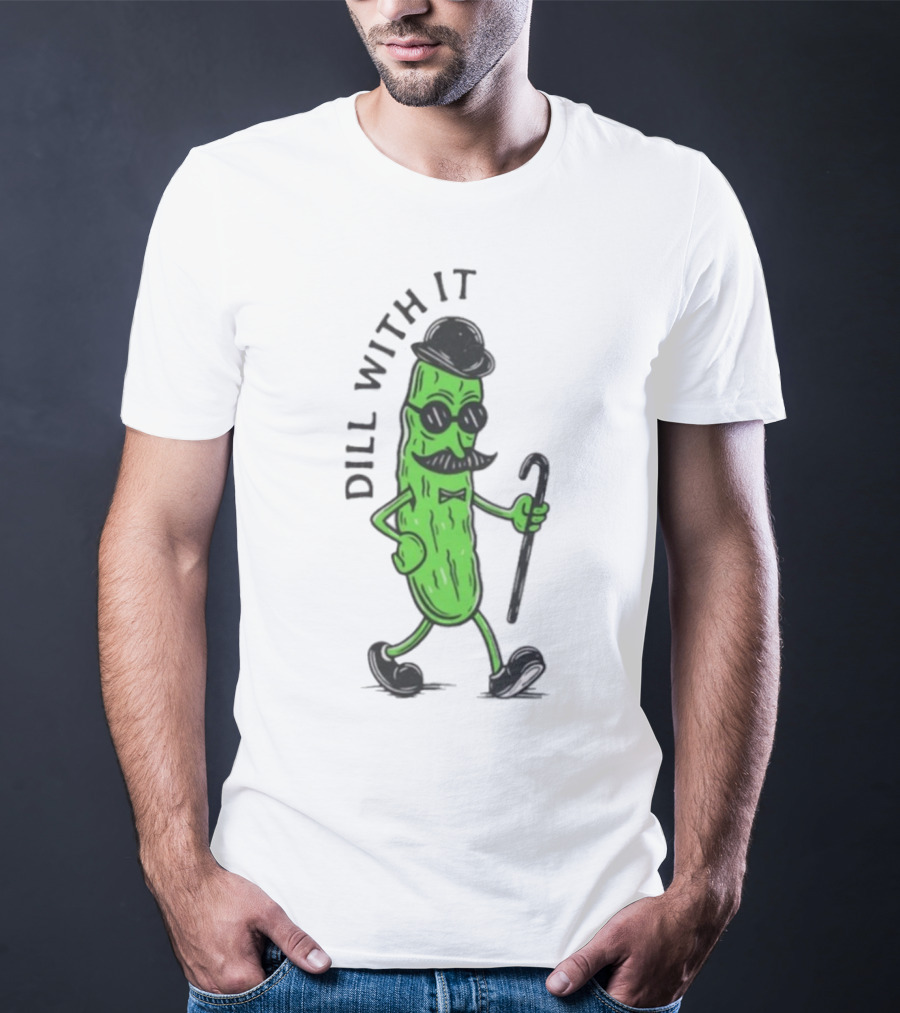 Dill With It Pickle Gentleman's Swagger T-Shirt