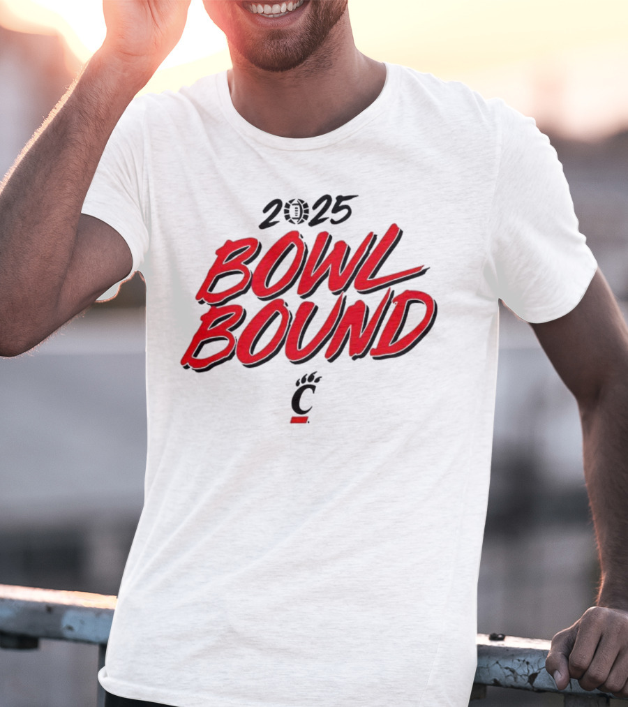 Cincinnati Bearcats 2025 Bowl Bound T-Shirt