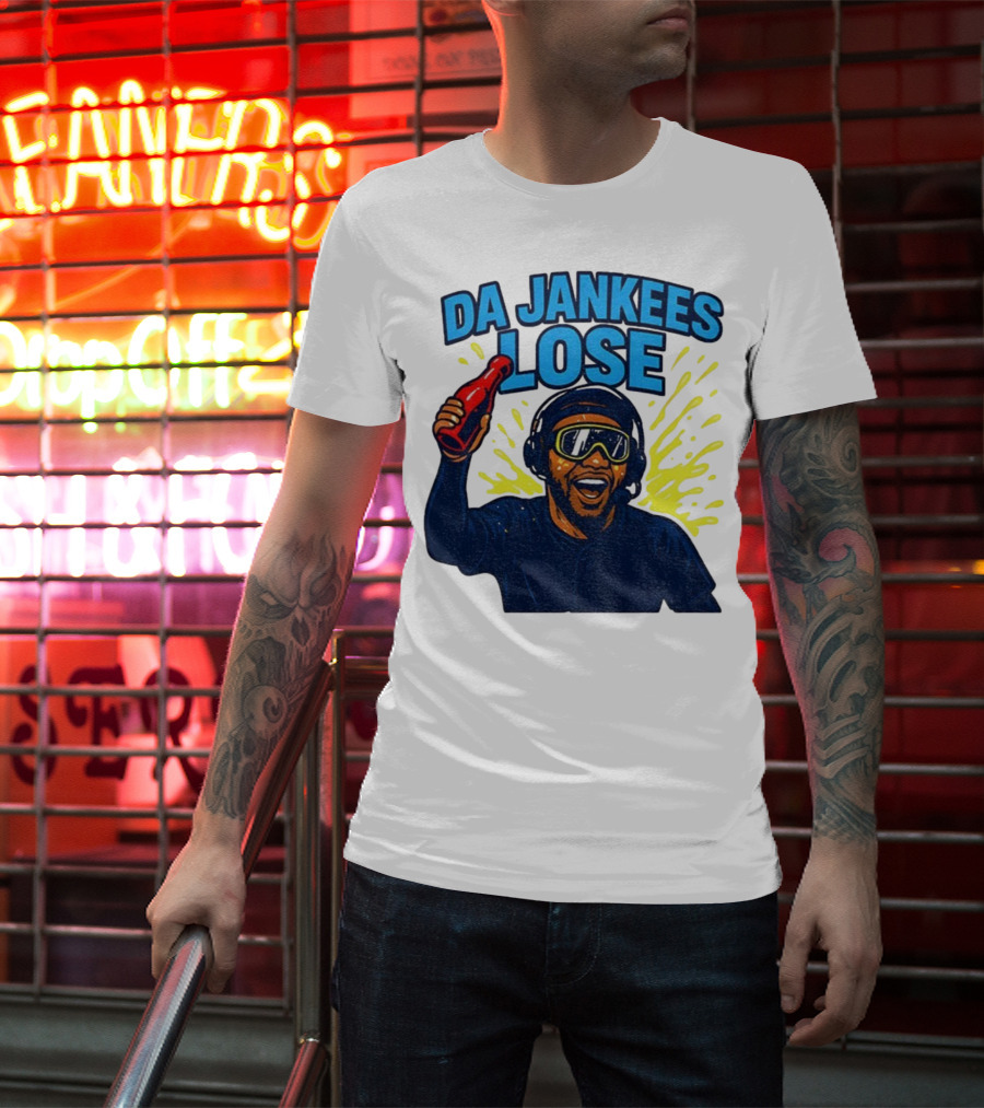 David Ortiz Da Jankees Lose Celebration Boston Red Sox Fan Favorite T-Shirt
