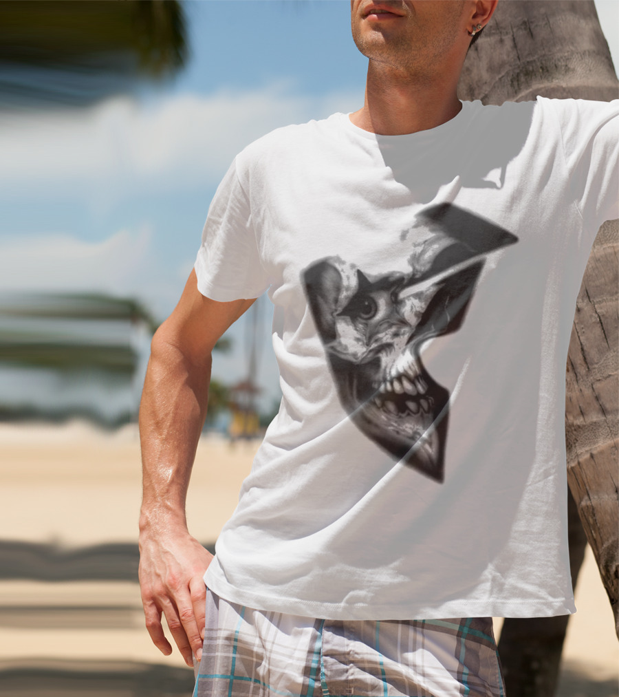 Famous Stars And Straps Skull Boh Iconic Symbol T-Shirt