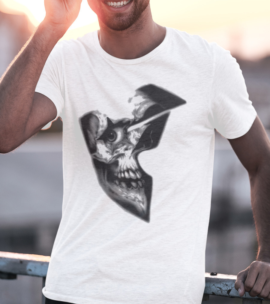 Famous Stars And Straps Skull Boh Iconic Symbol T-Shirt