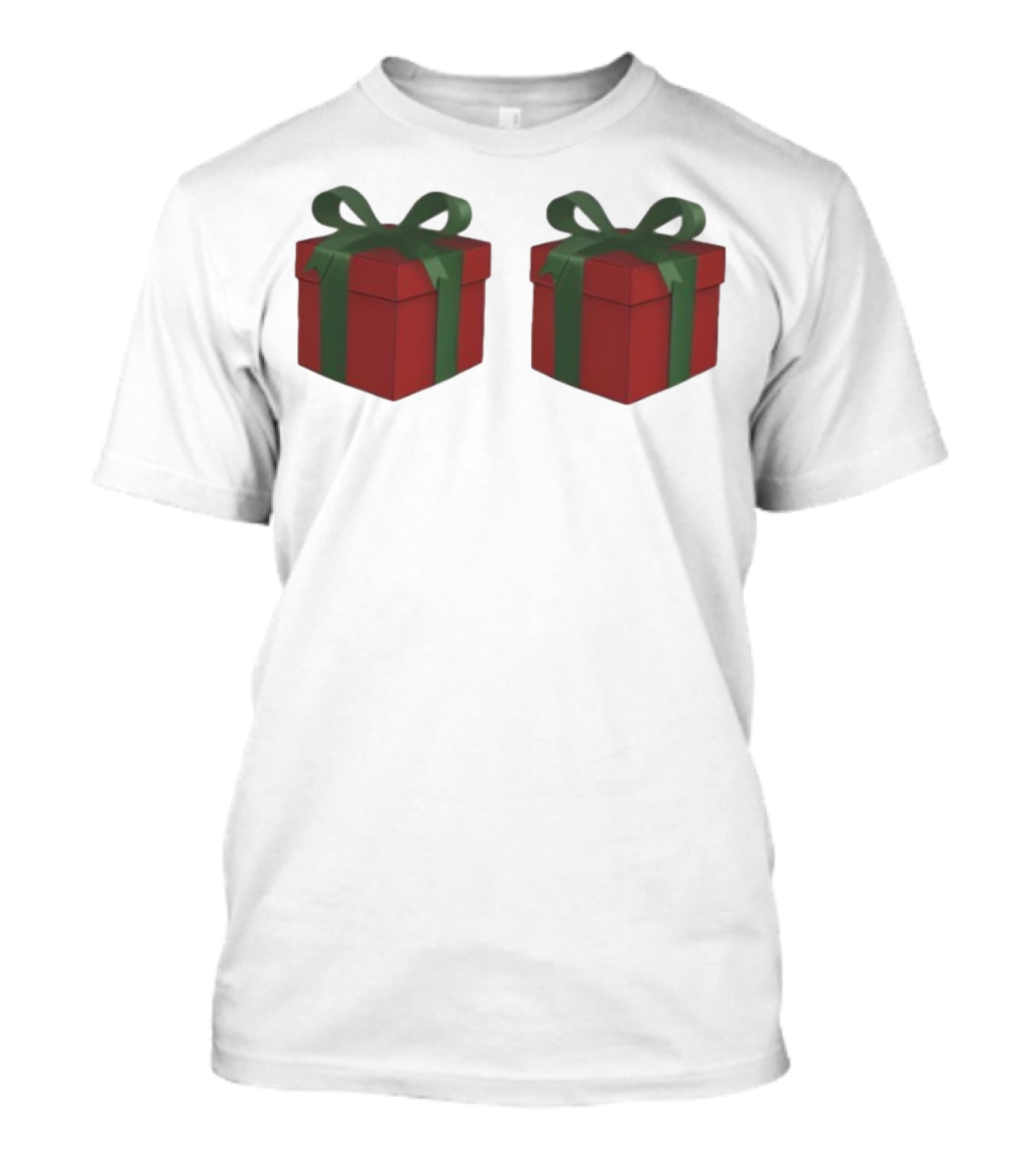 Just Here For The Presents Gifts Holiday Humor T-Shirt