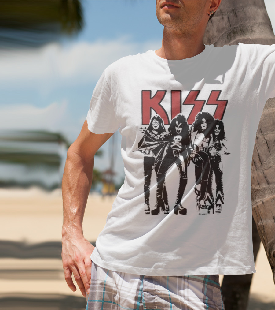 Kiss Band You Wanted The Best 1973-2023 Anniversary Classic Members T-Shirt