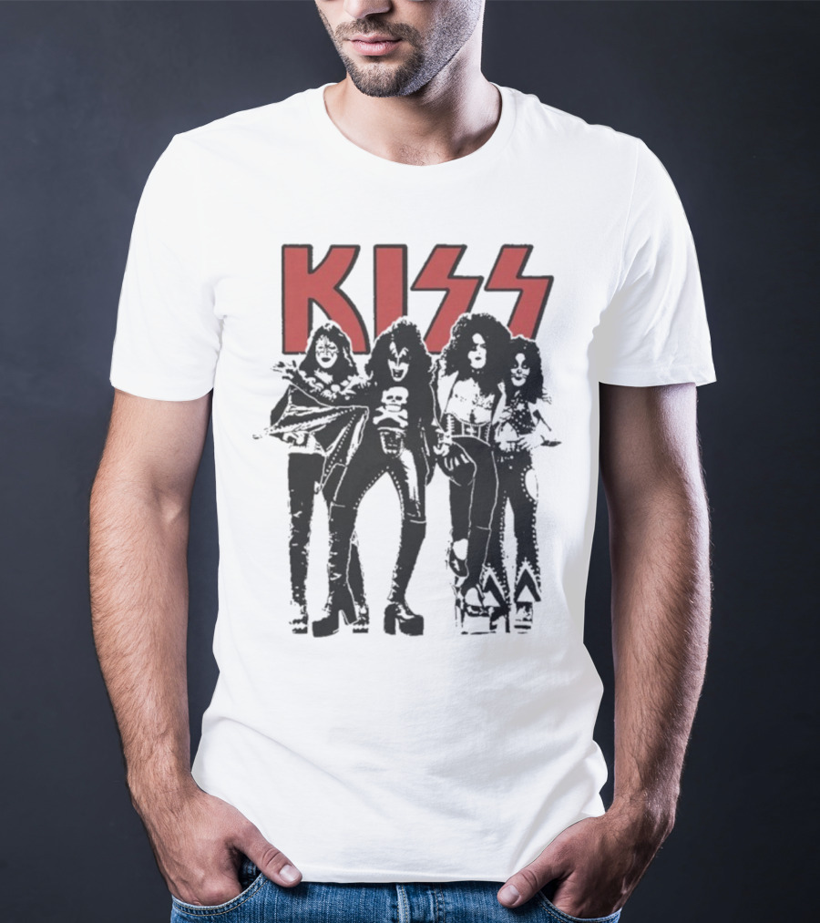 Kiss Band You Wanted The Best 1973-2023 Anniversary Classic Members T-Shirt