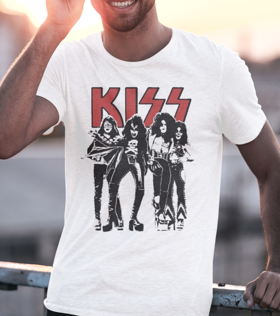 Kiss Band You Wanted The Best 1973-2023 Anniversary Classic Members T-Shirt