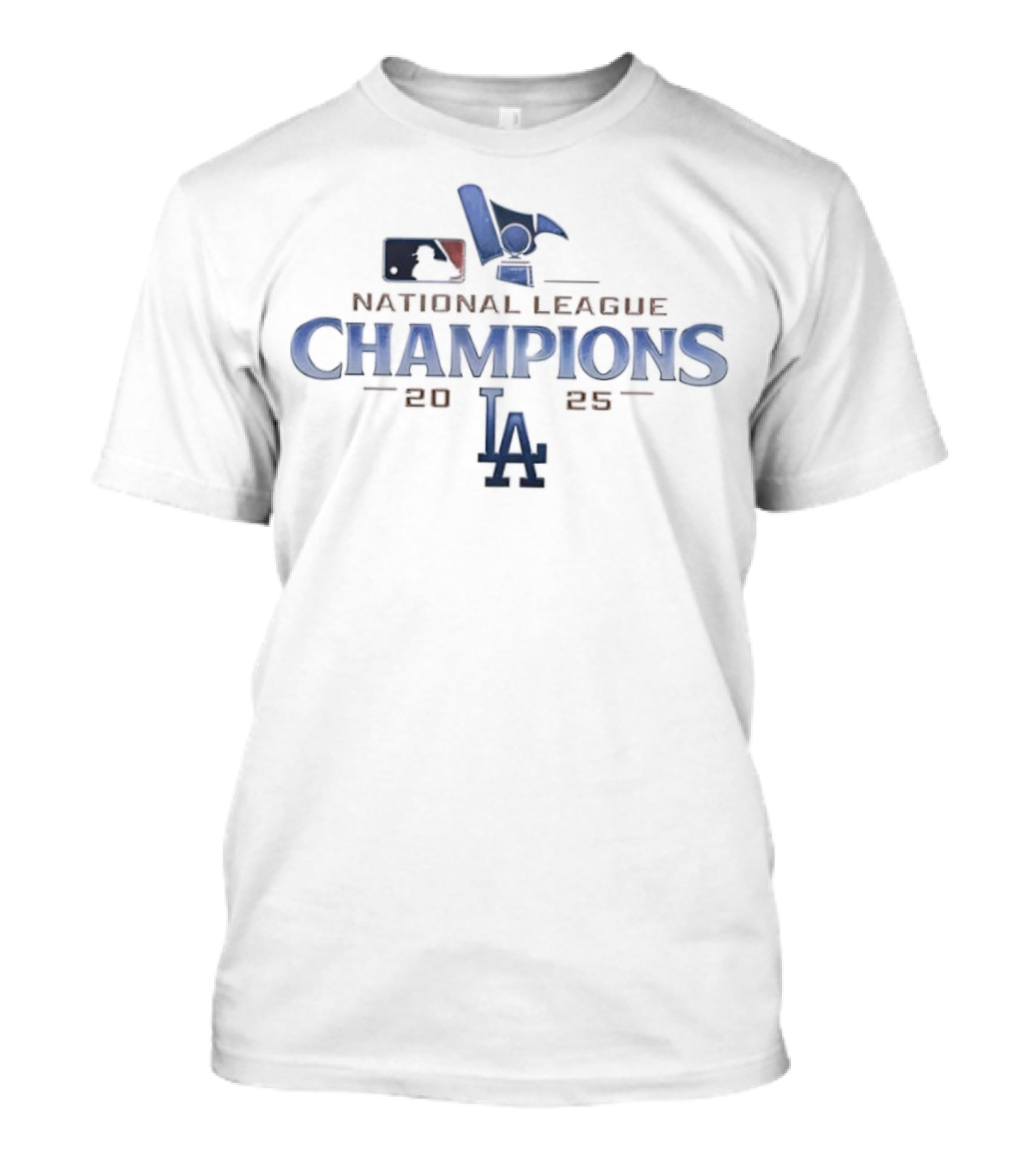 Los Angeles Dodgers 2025 National League Champions LA T-Shirt