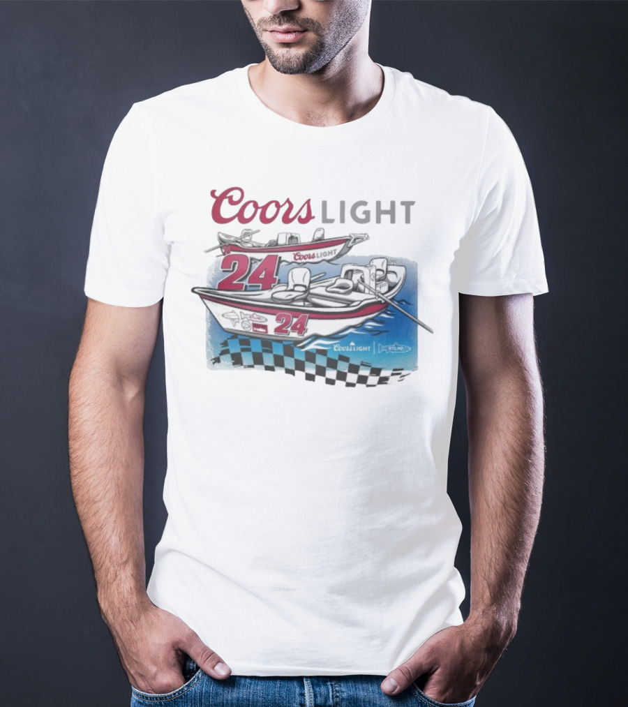 Coors Light STLHD 24 Racing Boat Collaboration T-Shirt