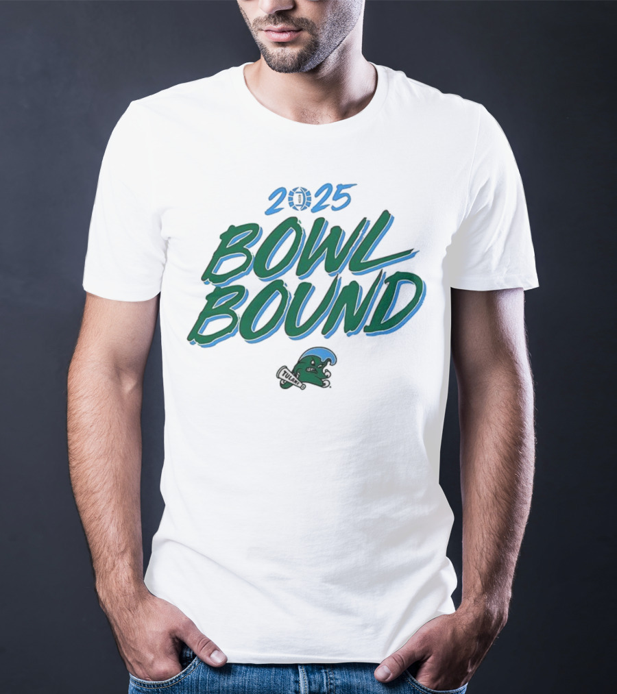2025 Tulane Green Wave Bowl Bound T-Shirt