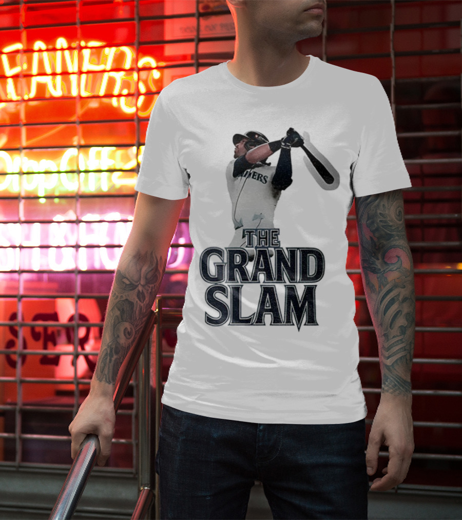 Eugenio Suárez Seattle Mariners The Grand Slam MLB Baseball T-Shirt