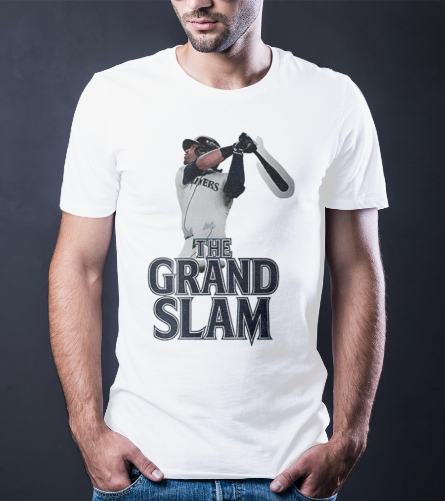 Eugenio Suárez Seattle Mariners The Grand Slam MLB Baseball T-Shirt