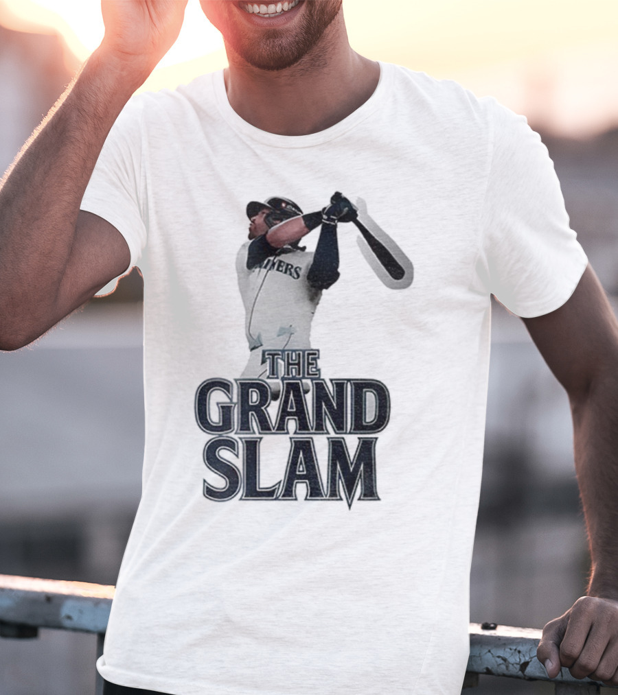 Eugenio Suárez Seattle Mariners The Grand Slam MLB Baseball T-Shirt