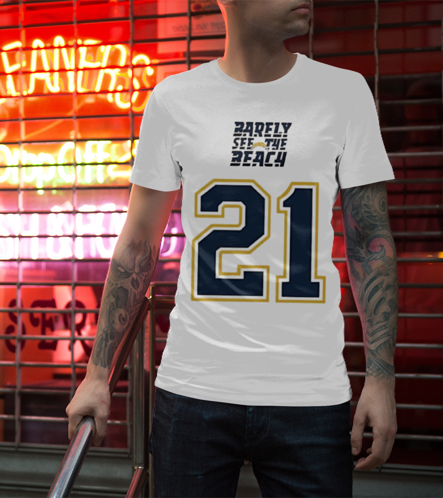 LaDainian Tomlinson San Diego Chargers 21 Barely See The Beach T-Shirt