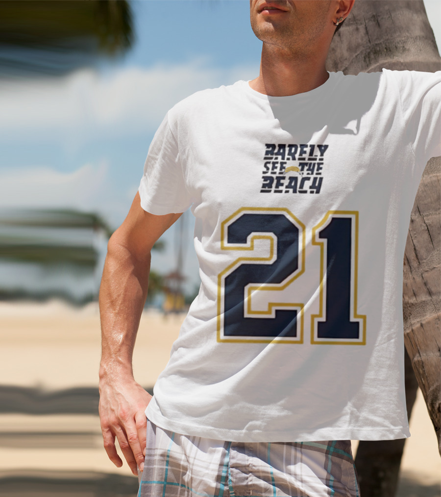 LaDainian Tomlinson San Diego Chargers 21 Barely See The Beach T-Shirt
