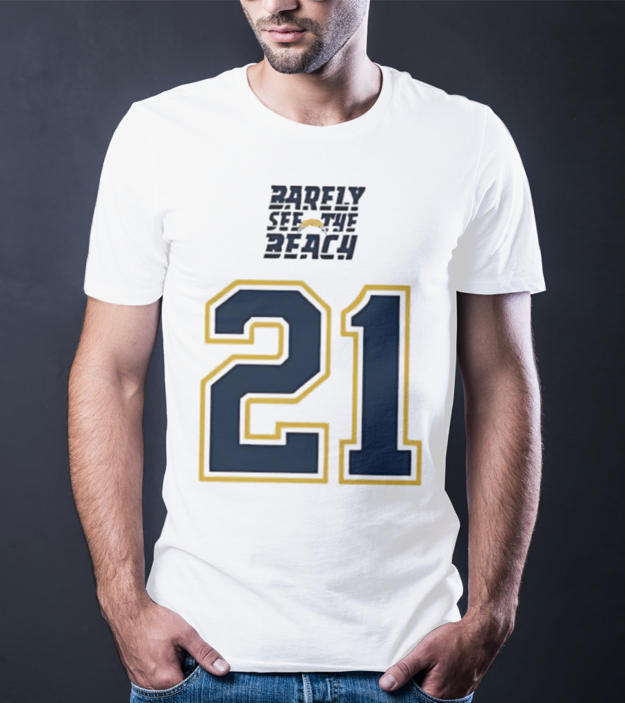 LaDainian Tomlinson San Diego Chargers 21 Barely See The Beach T-Shirt